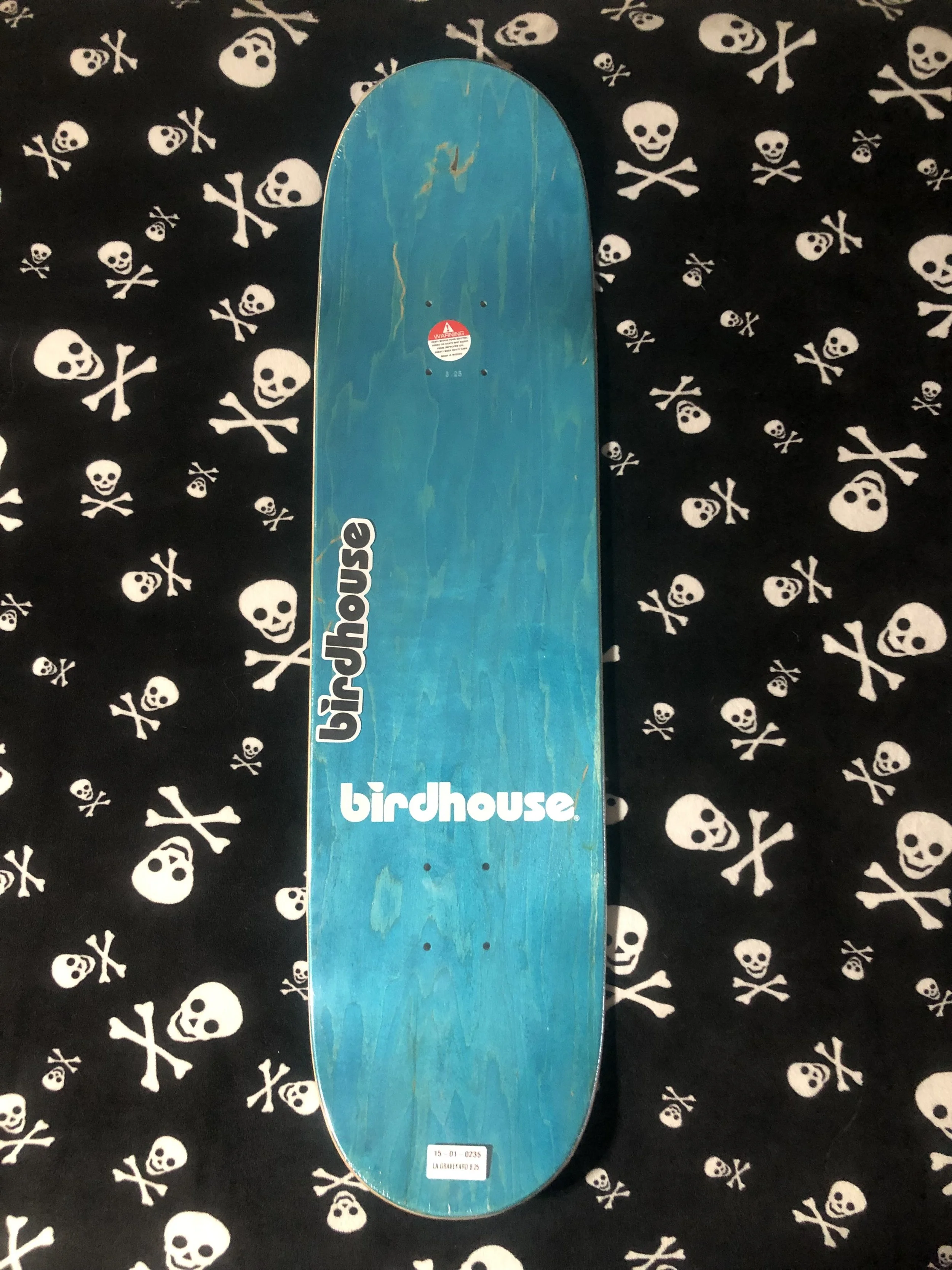 BIRDHOUSE JAWS GRAVEYARD SKATEBOARD DECK — DEATHGEAR PRODUCTS